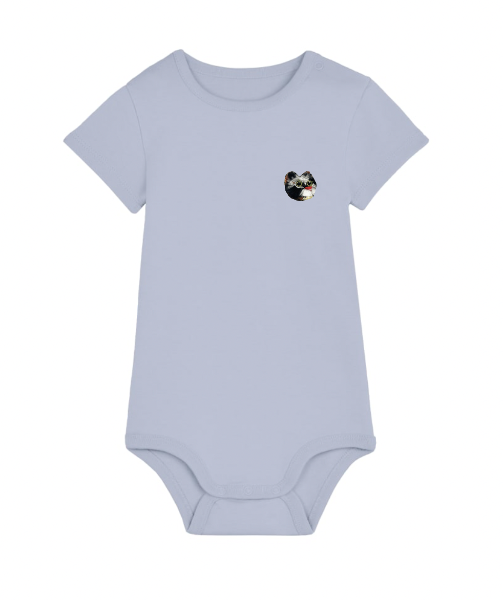 BABY BODYSUIT LIGHT BLUE
