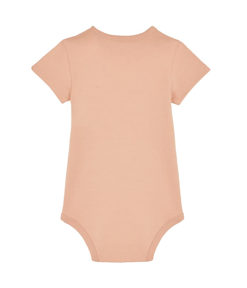 BABY BODYSUIT PEACH