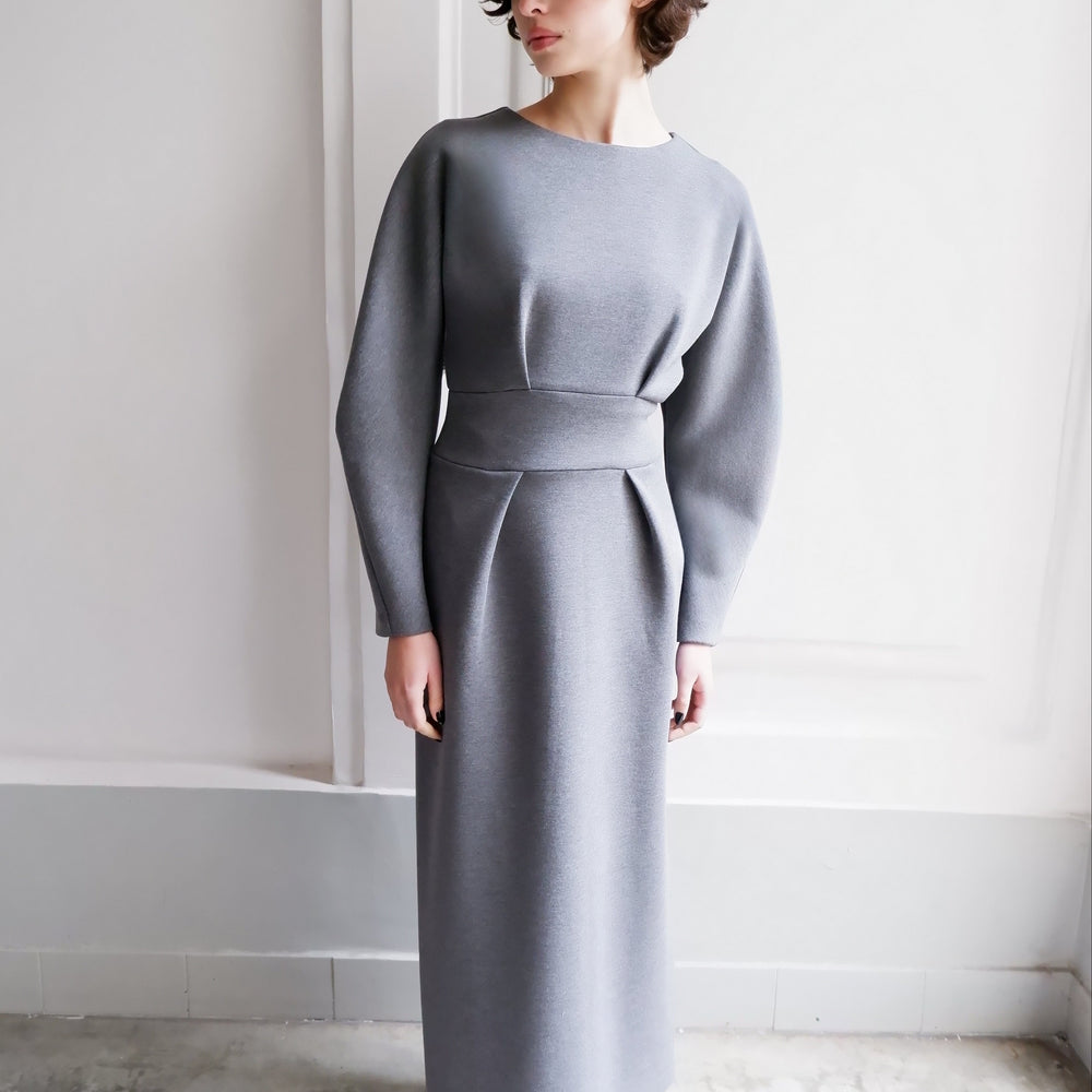 
                      
                        STELLA LIGHT GREY DRESS
                      
                    