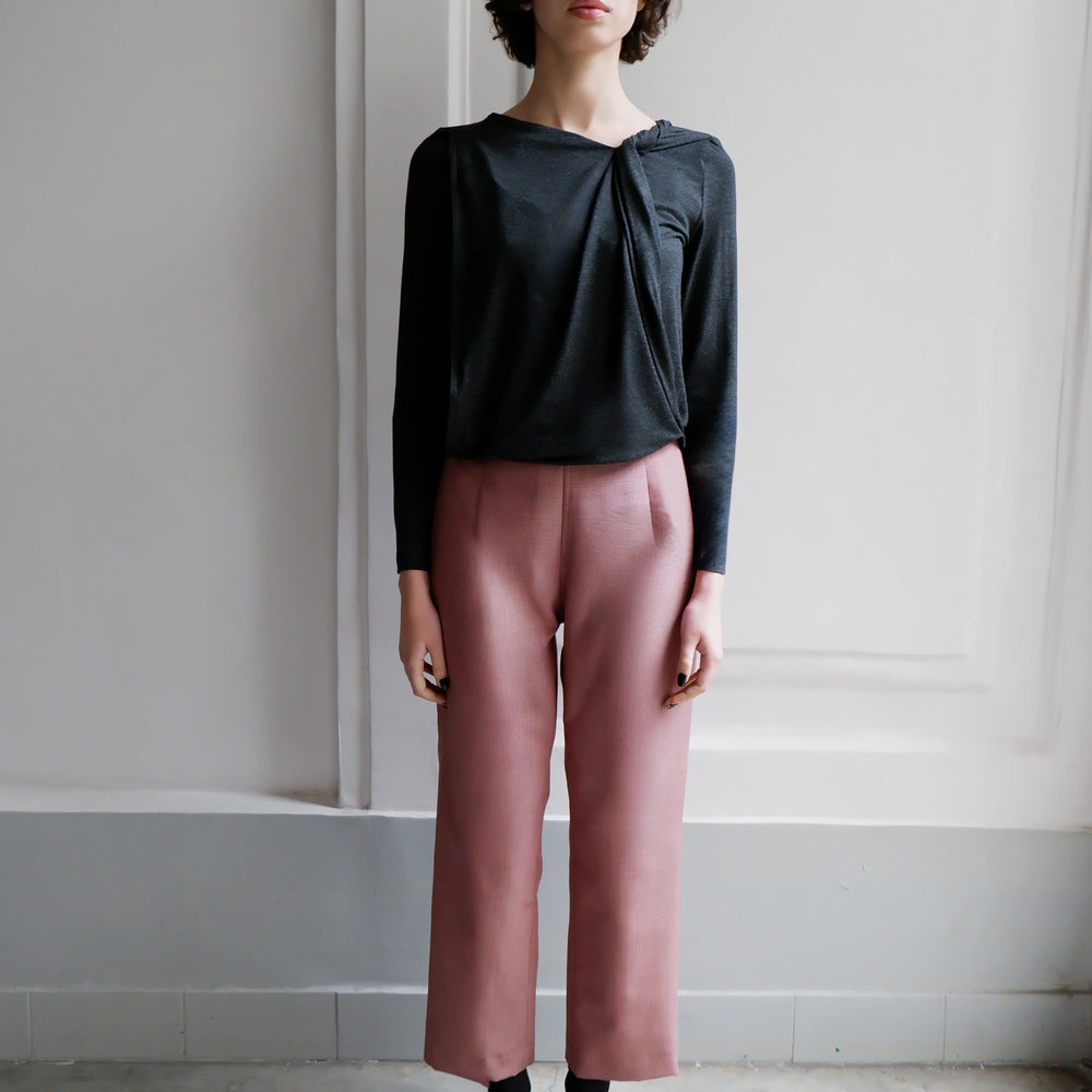 CATHERINE TOP JERSEY GRIS 