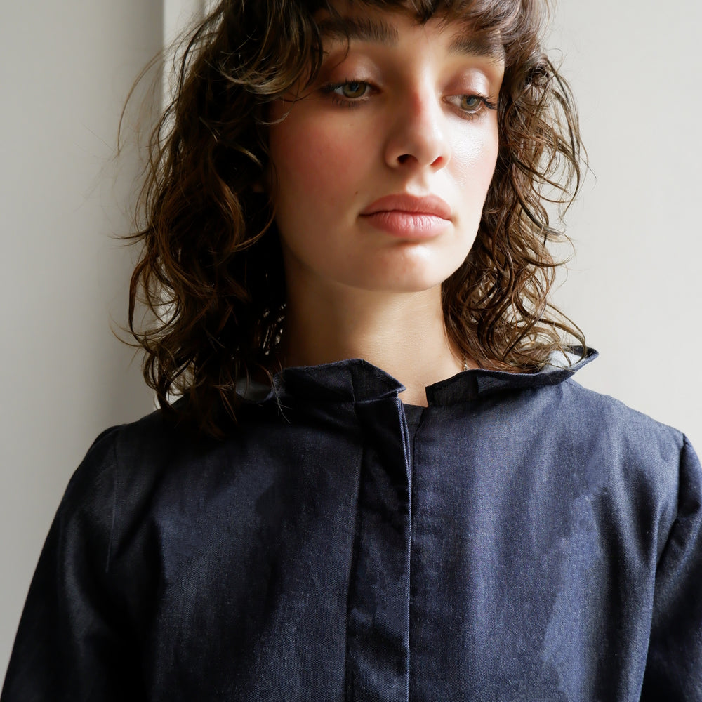 
                      
                        ODETTE LIGHT DENIM DRESS
                      
                    