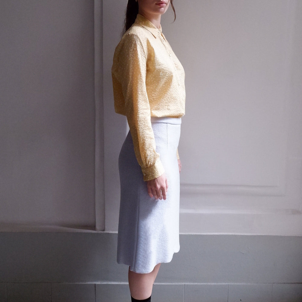 
                      
                        LÉA YELLOW PRINT SHIRT
                      
                    