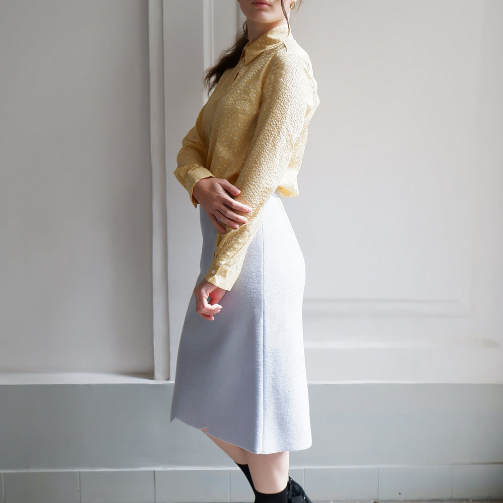 
                      
                        LÉA YELLOW PRINT SHIRT
                      
                    