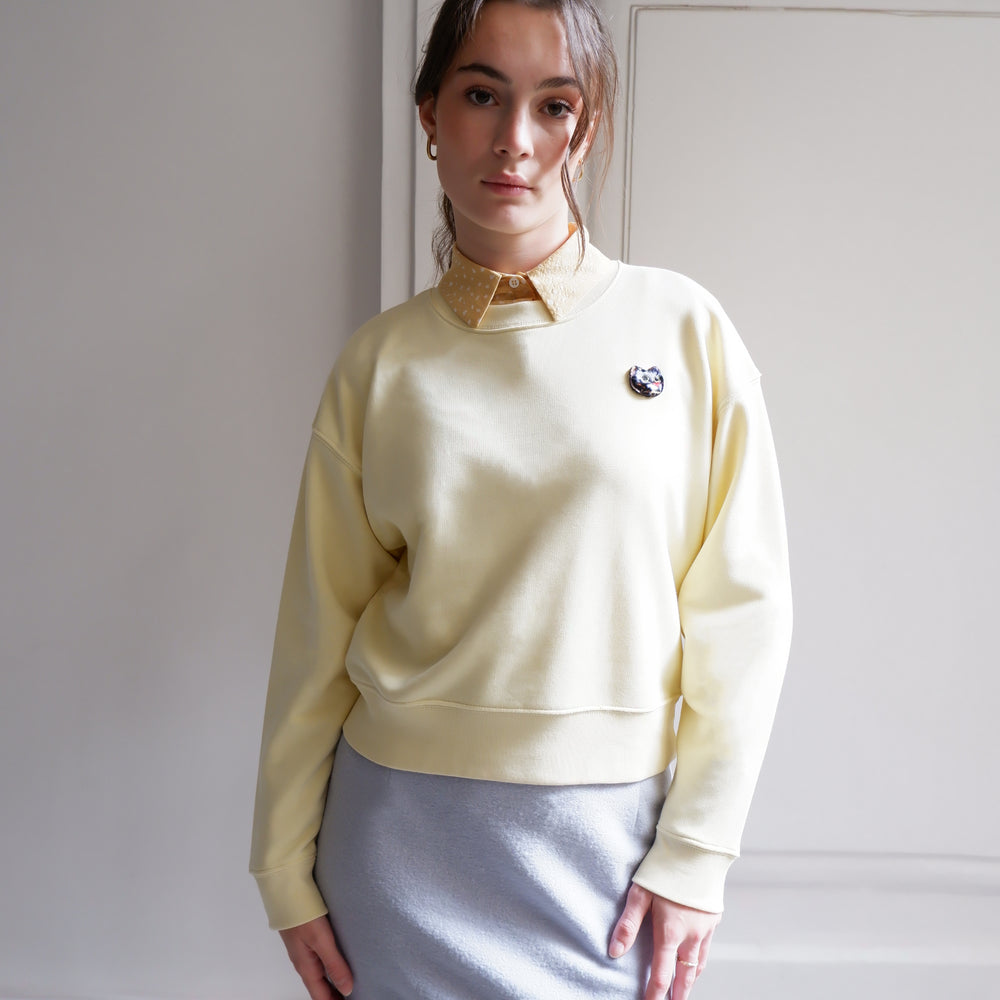 
                      
                        CAT YELLOW SWEAT-SHIRT
                      
                    