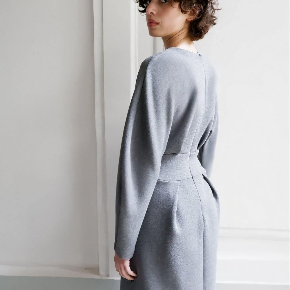 
                      
                        STELLA LIGHT GREY DRESS
                      
                    
