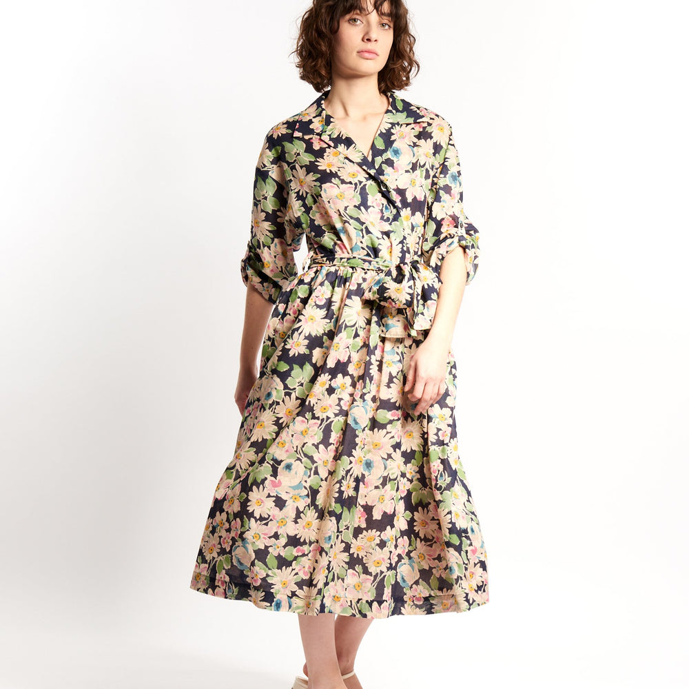 
                      
                        ADELE DRESS FLORAL PRINT
                      
                    