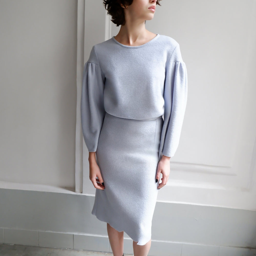 
                      
                        JUPE BLEU CIEL LOUISE
                      
                    