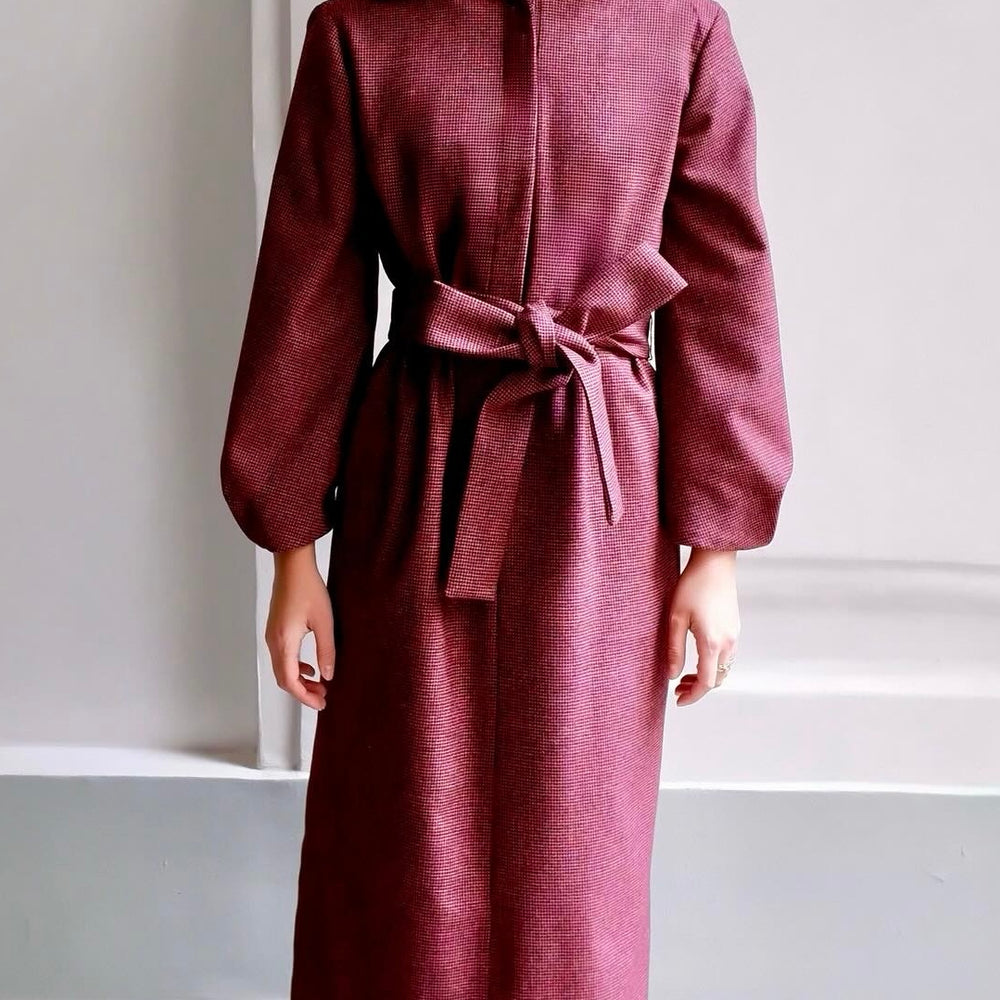 
                      
                        ODETTE RED CHECK DRESS
                      
                    