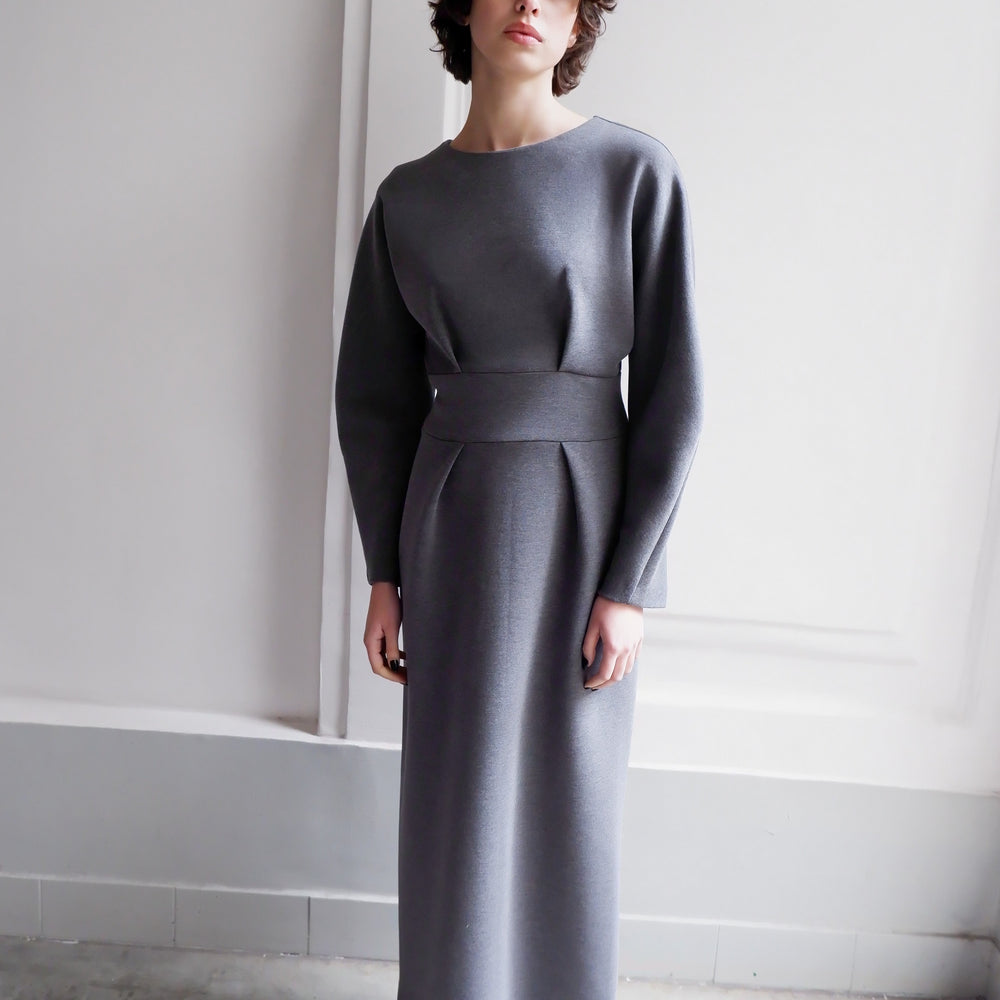 
                      
                        STELLA LIGHT GREY DRESS
                      
                    