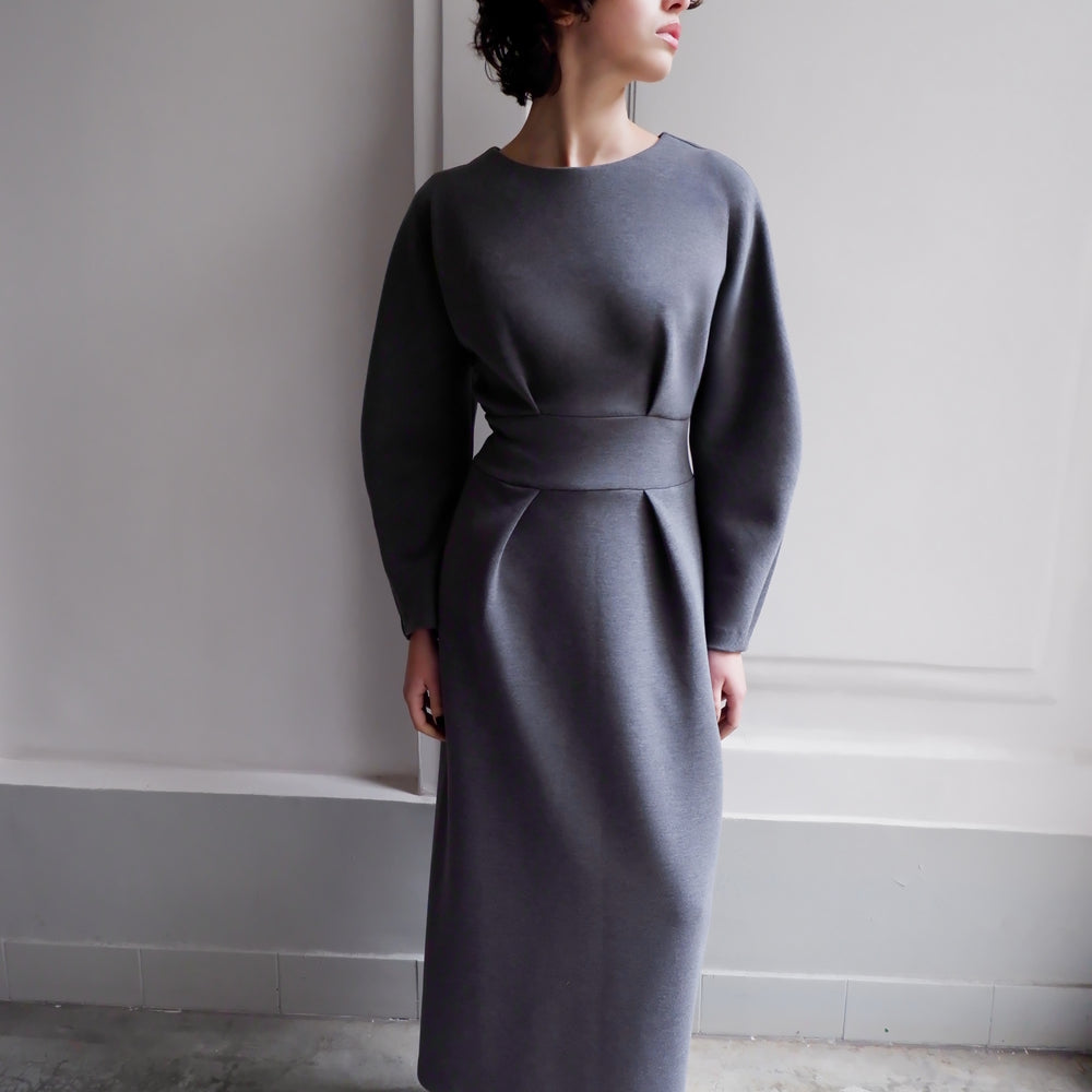 
                      
                        STELLA LIGHT GREY DRESS
                      
                    