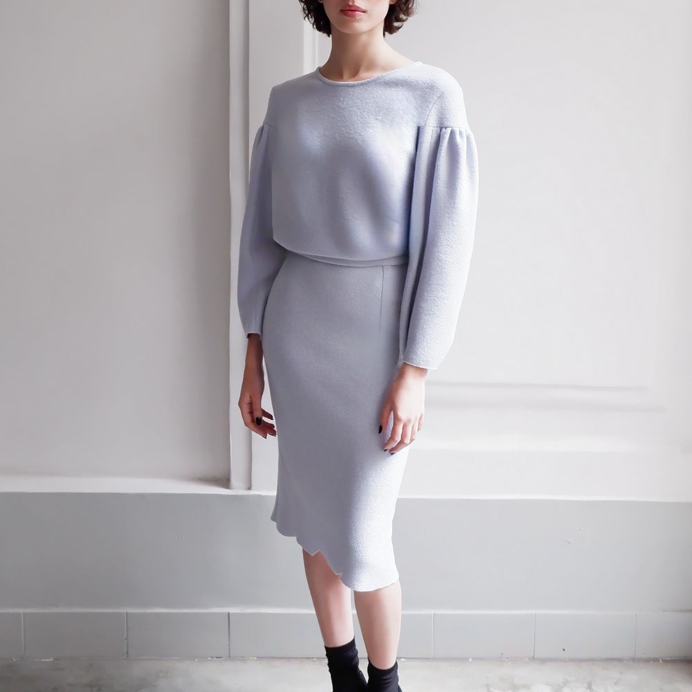 
                      
                        JUPE BLEU CIEL LOUISE
                      
                    