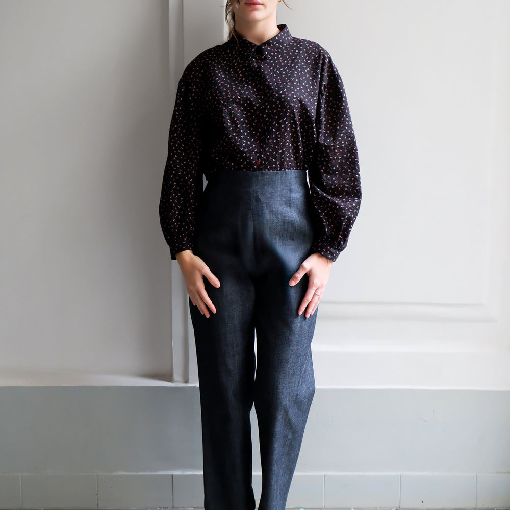 CHLOE DARK DENIM PANTS