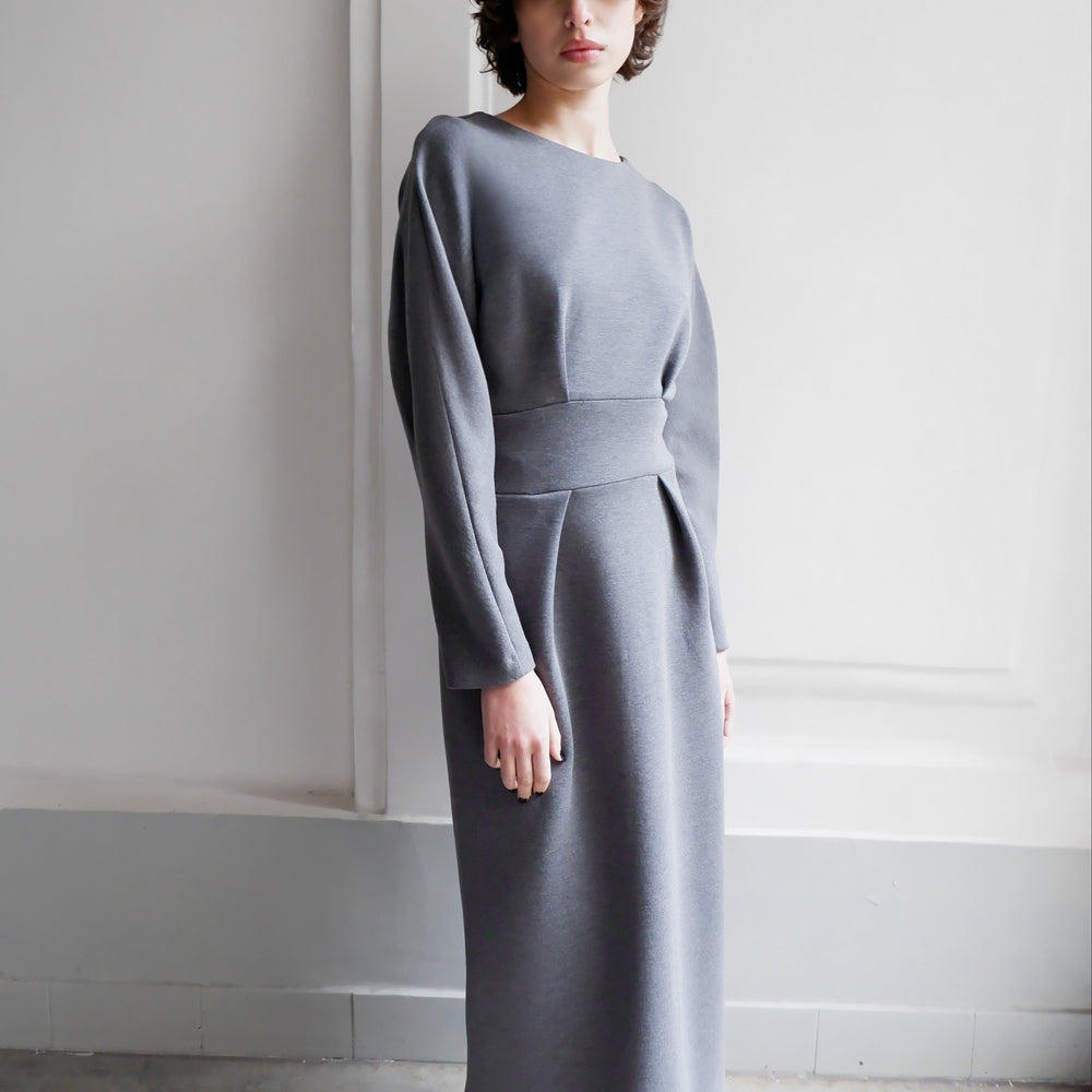 
                      
                        STELLA LIGHT GREY DRESS
                      
                    
