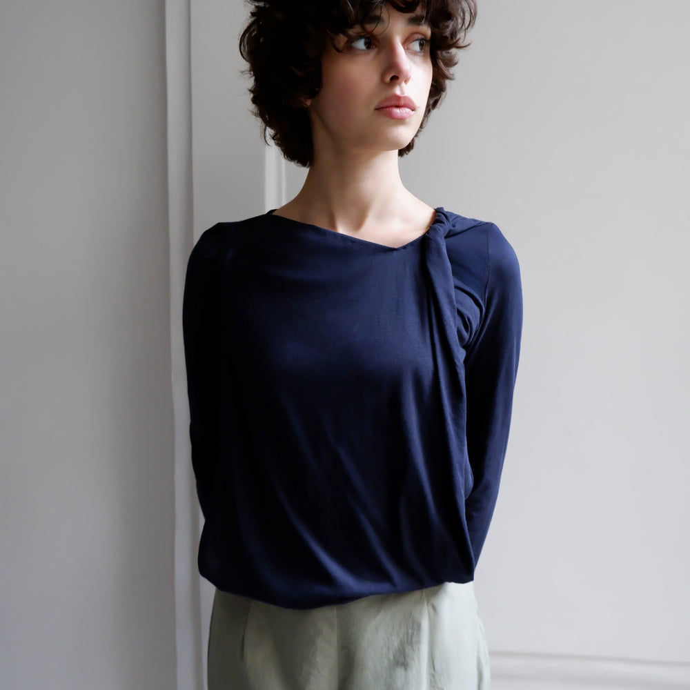 CATHERINE TOP JERSEY GRIS 