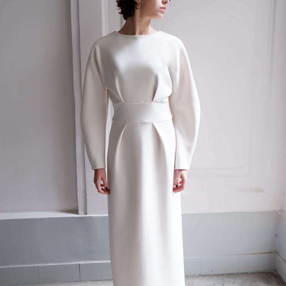 
                      
                        STELLA OFF WHITE DRESS
                      
                    