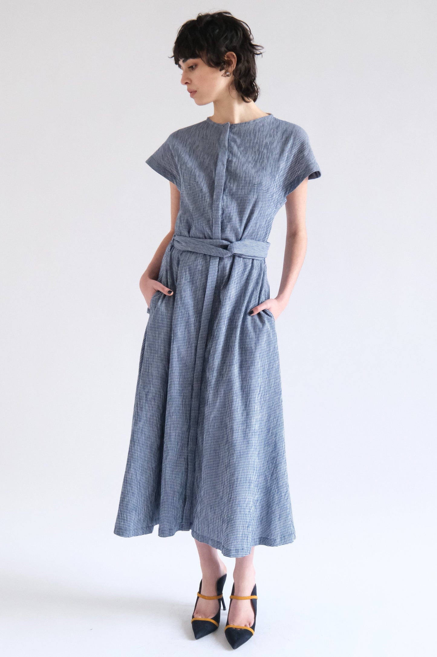 ROBE MAYA À CARREAUX