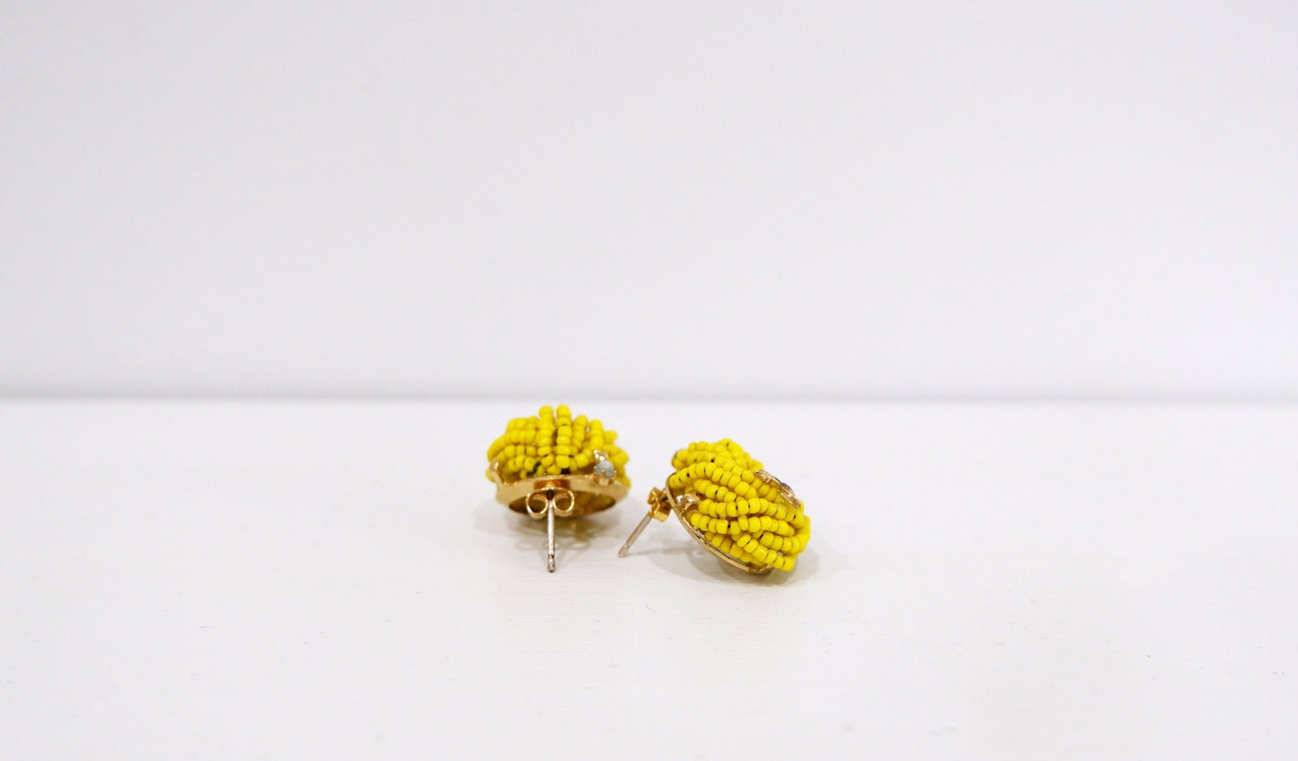 YELLOW BEE EARINGS