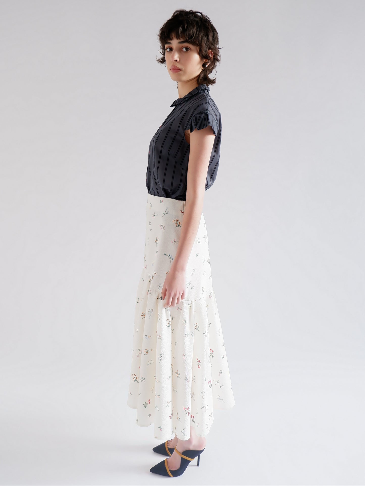 LILY NAVY STRIPE TOP