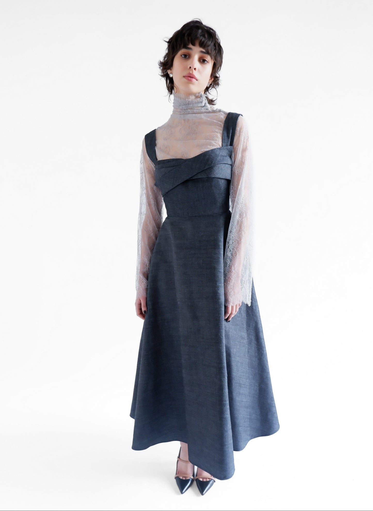 ROBE BLANDINE EN JEAN