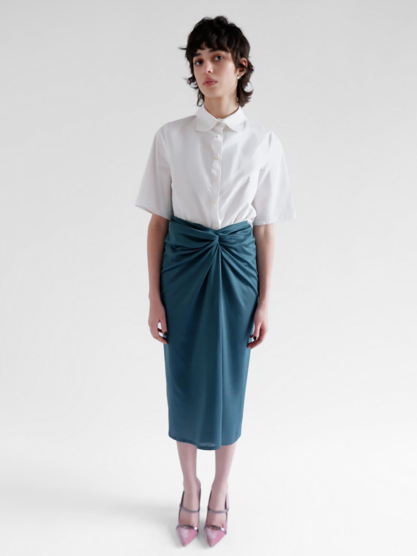 EMILIE DARK GREEN SKIRT