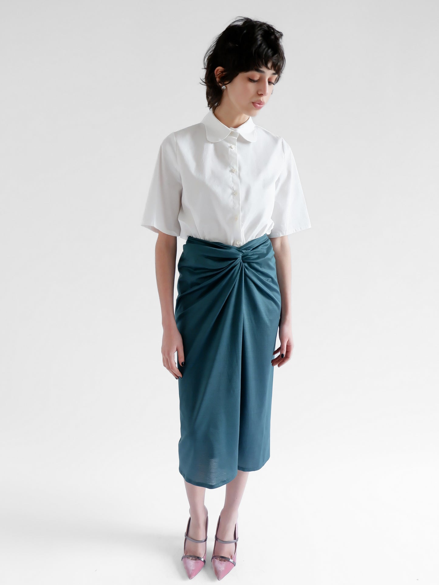 EMILIE DARK GREEN SKIRT