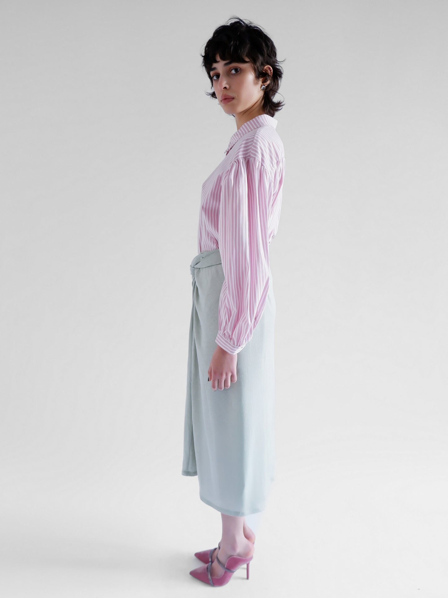 EMILIE LIGHT GREEN SKIRT