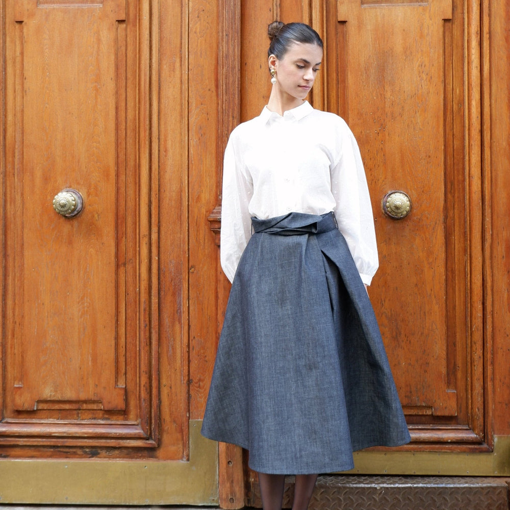 ALMA DENIM SKIRT