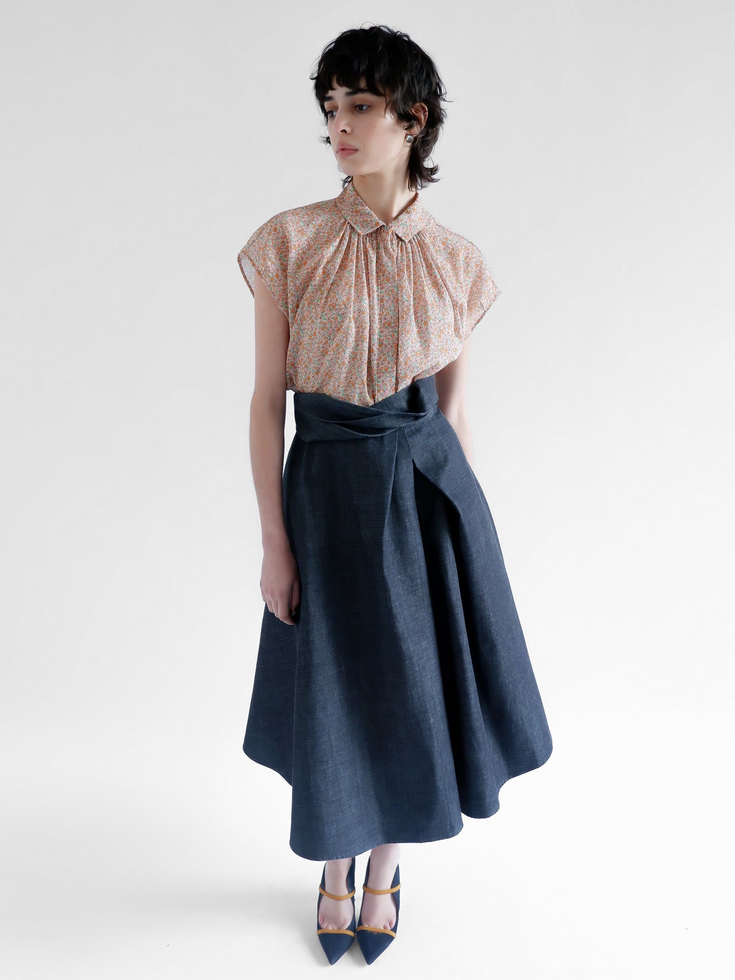 IENA FLOWER PRINT TOP