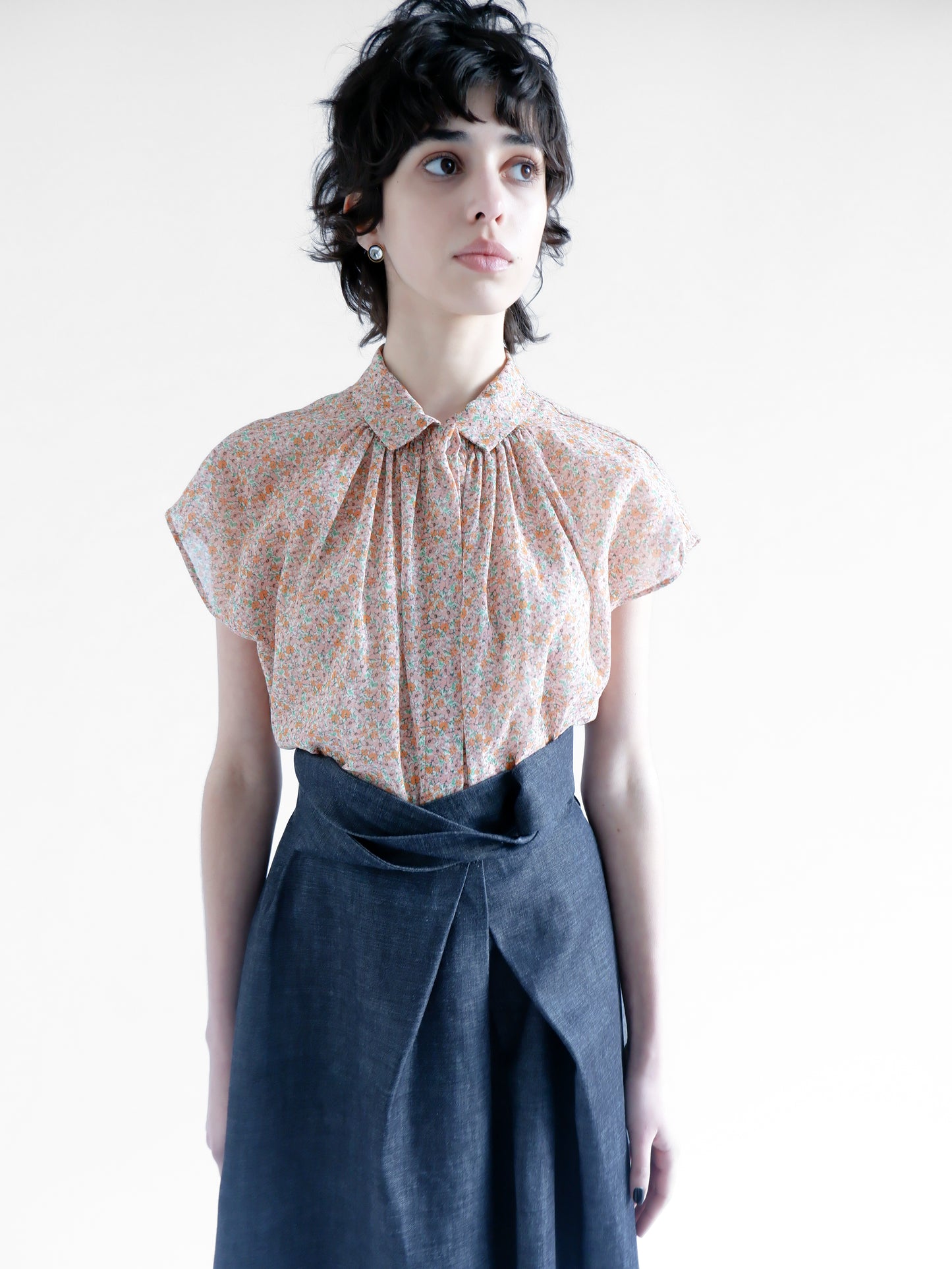 IENA FLOWER PRINT TOP