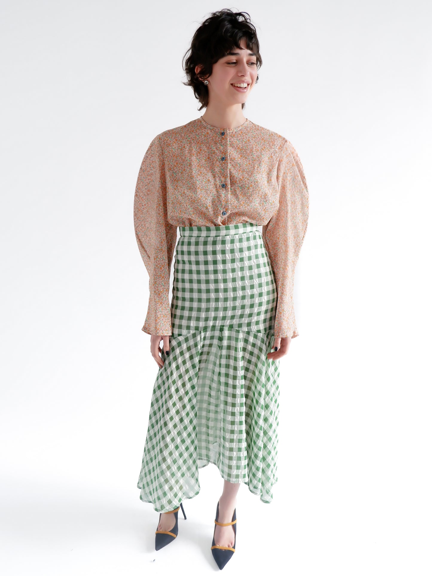 DIANE FLOWER COTTON JACKET