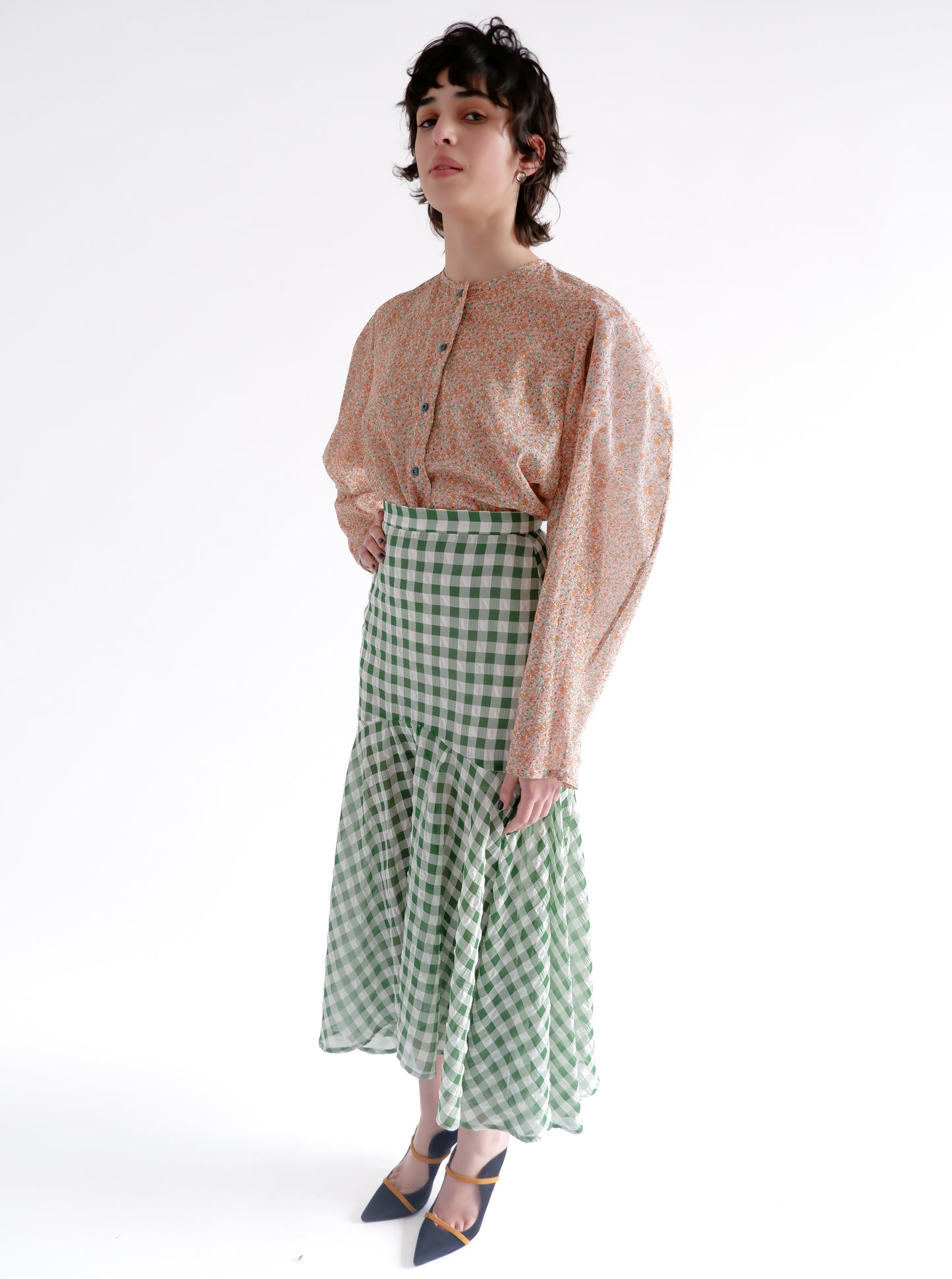 DIANE FLOWER COTTON JACKET