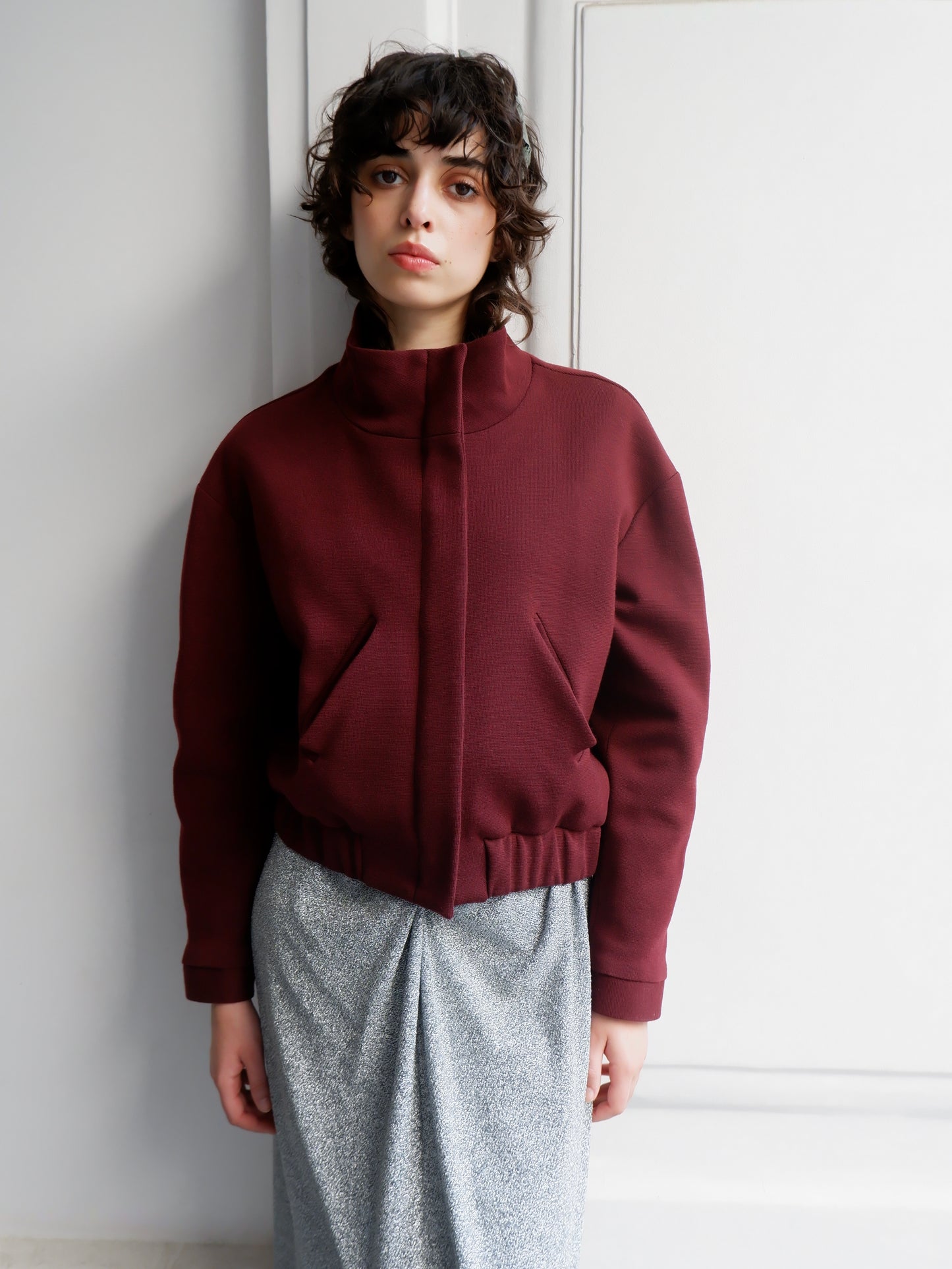 VESTE VICTOIRE ROUGE PROFOND