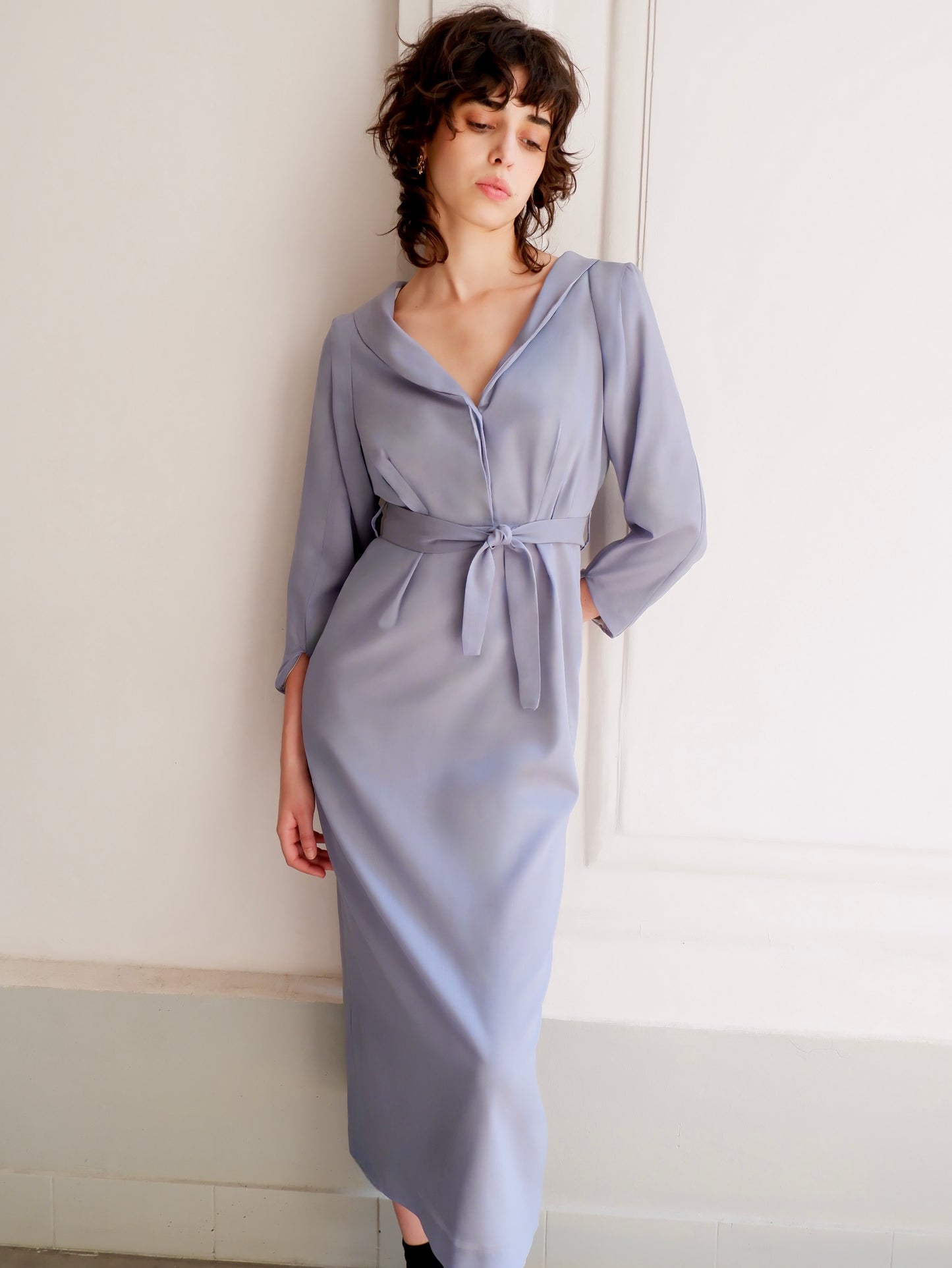 MANTEAU MARIE BLEU