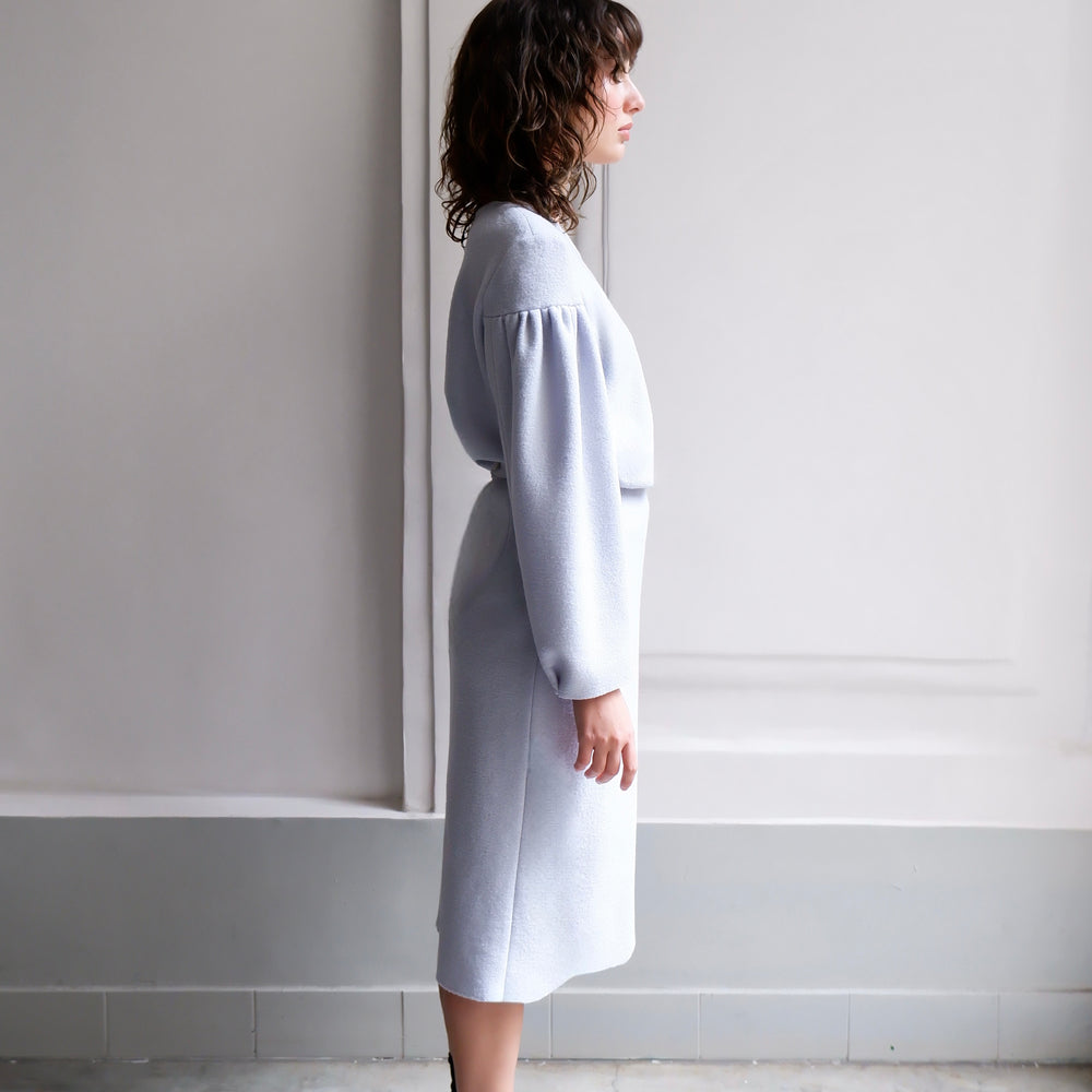 
                      
                        LOUISE LIGHT BLUE SKIRT
                      
                    