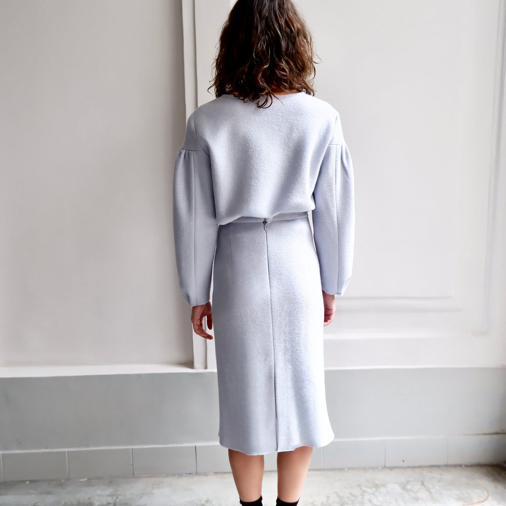 
                      
                        LOUISE LIGHT BLUE SKIRT
                      
                    
