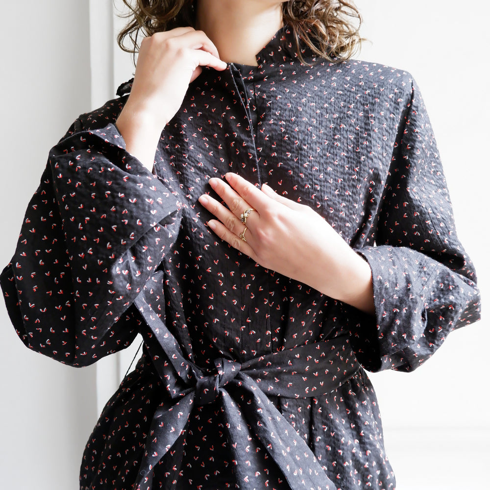 
                      
                        ODETTE RED HEART PRINT DRESS
                      
                    