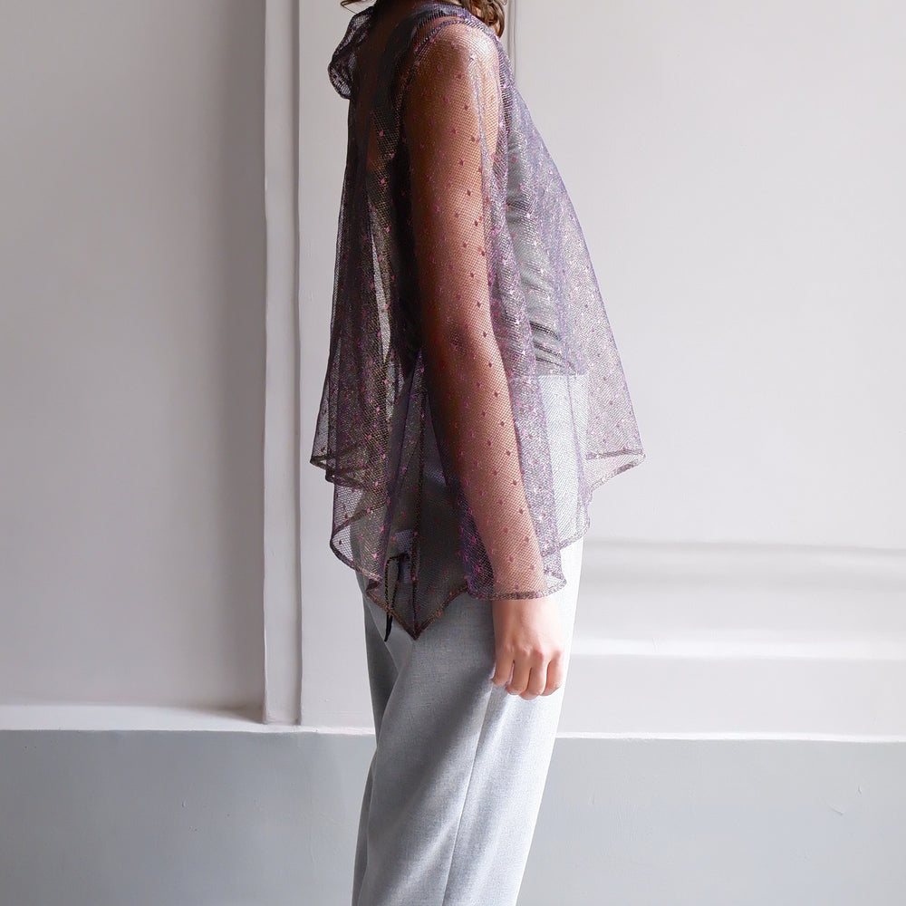
                      
                        ANNE GOLDEN PINK LACE BLOUSE
                      
                    