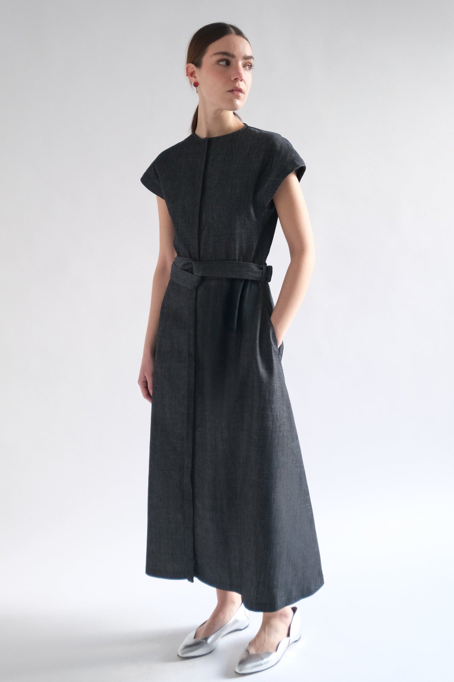 マヤ デニムドレス