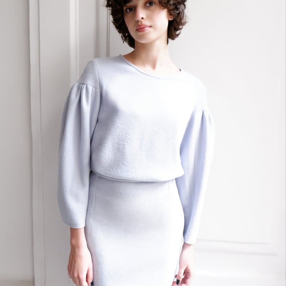 
                      
                        JUPE BLEU CIEL LOUISE
                      
                    