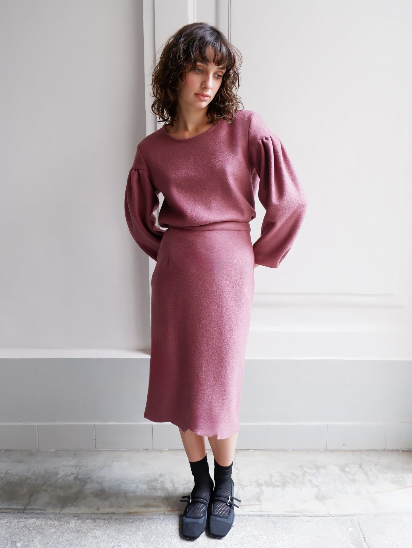 CELIA RASPBERRY TOP