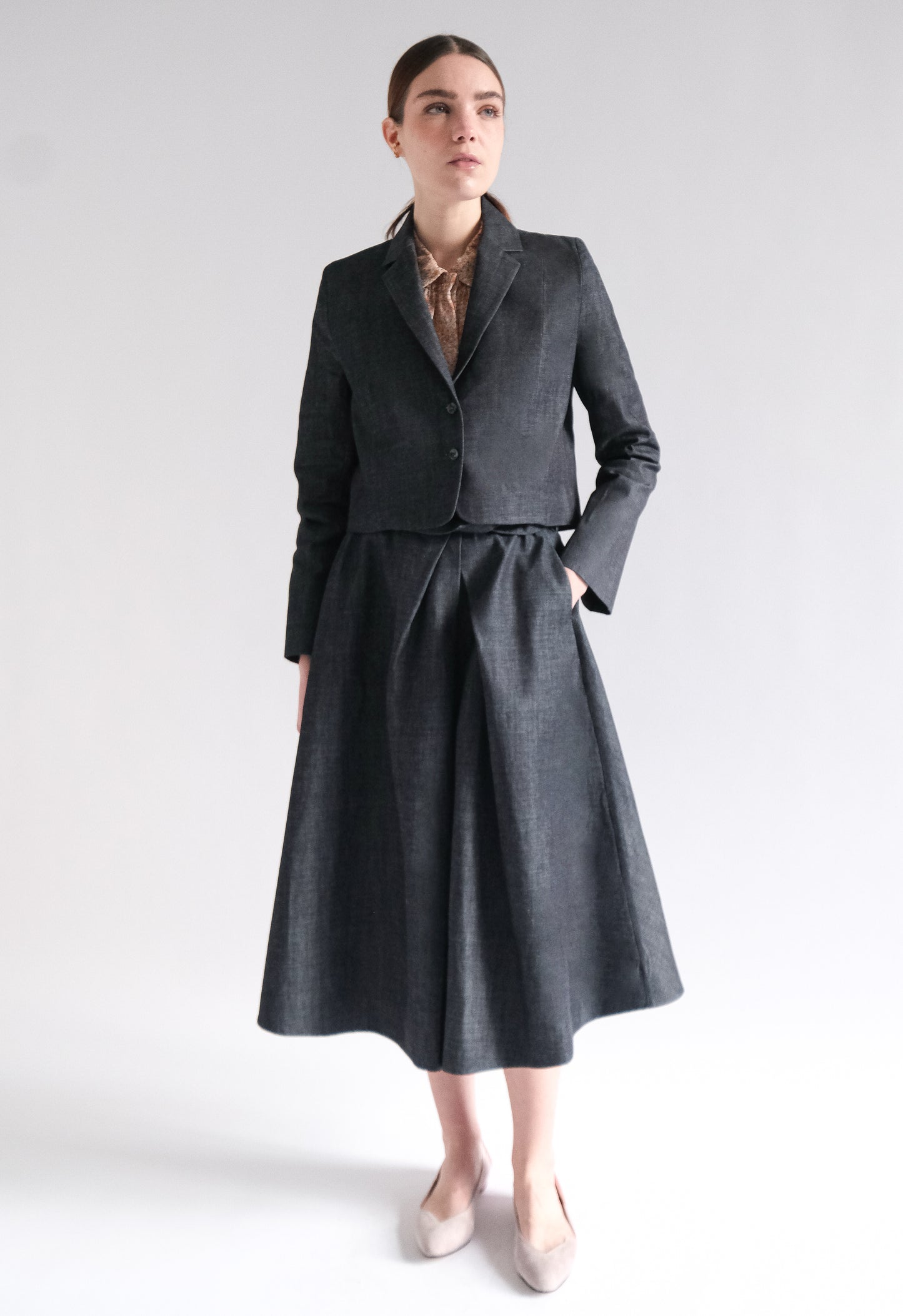 EMIA DARK DENIM JACKET