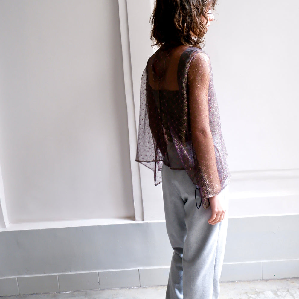 
                      
                        ANNE GOLDEN PINK LACE BLOUSE
                      
                    
