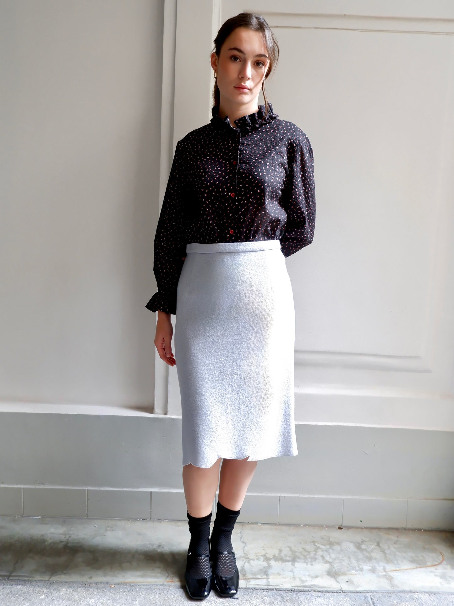 ISABELLA RED HEART BLOUSE
