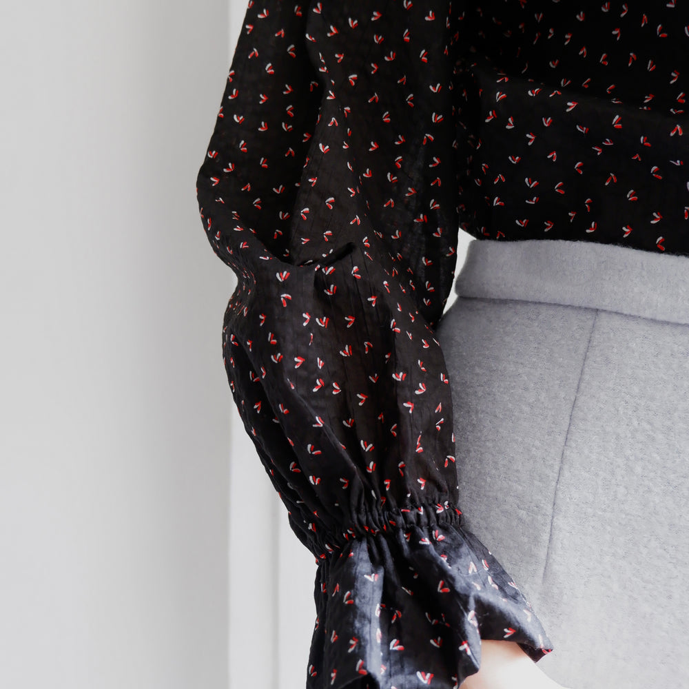 
                      
                        ISABELLA RED HEART BLOUSE
                      
                    