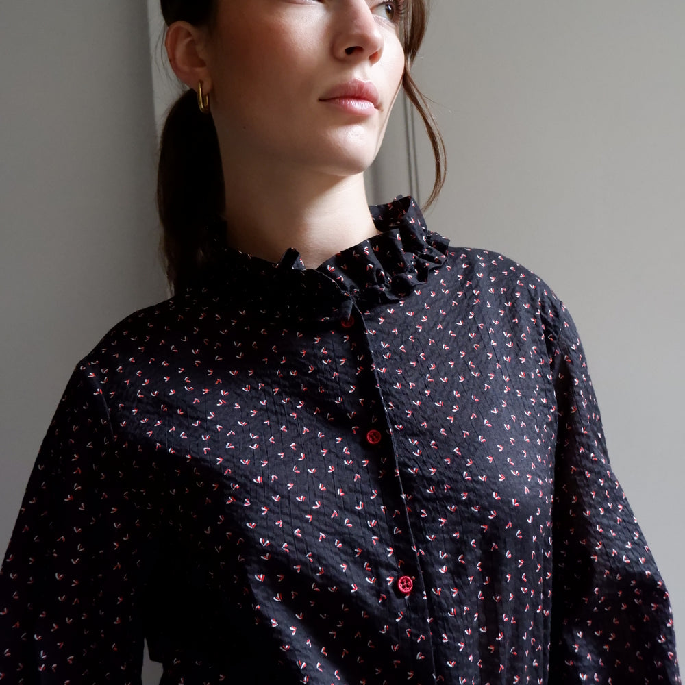 
                      
                        ISABELLA RED HEART BLOUSE
                      
                    