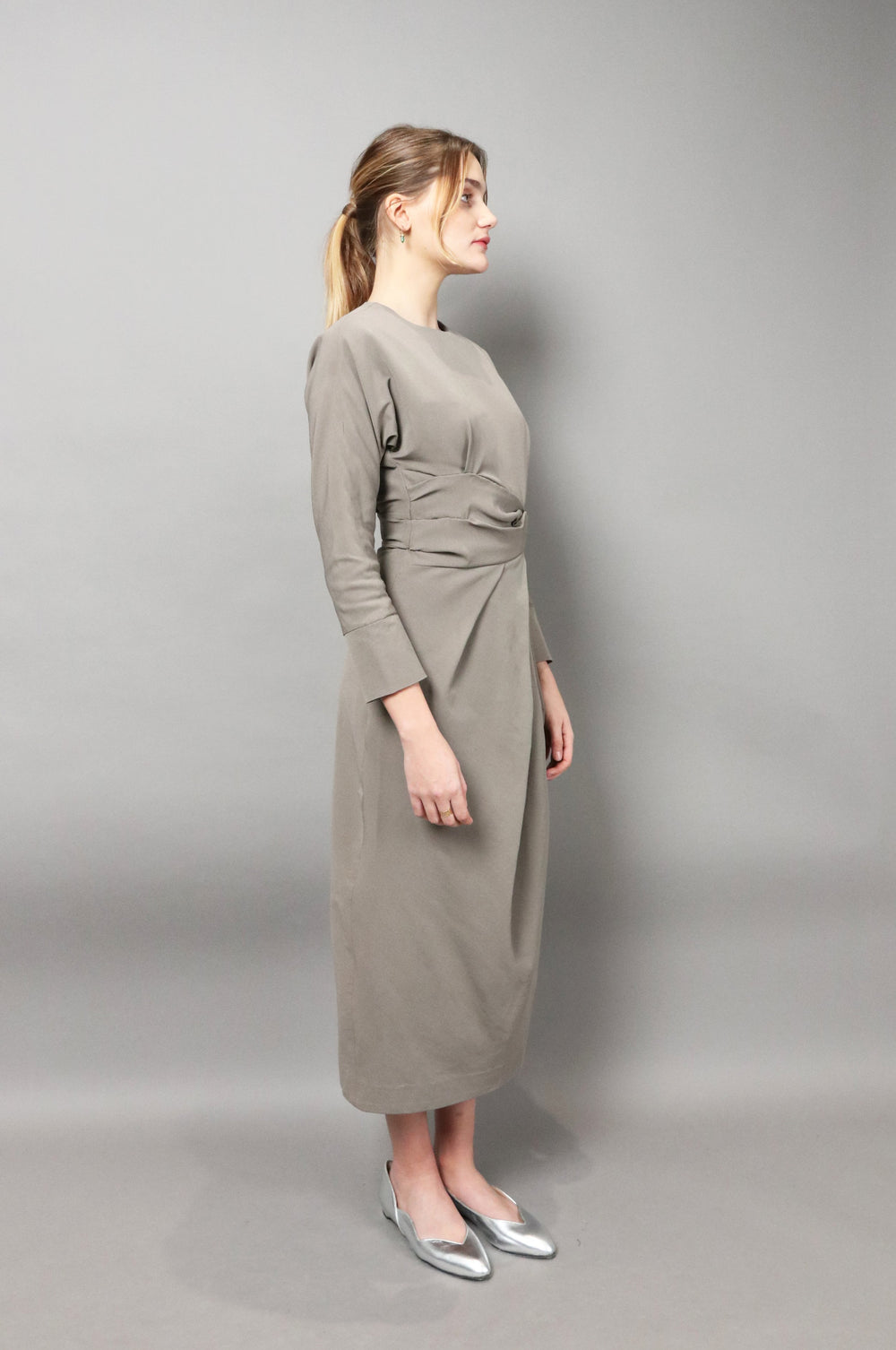 DRESS MADELEINE KHAKI