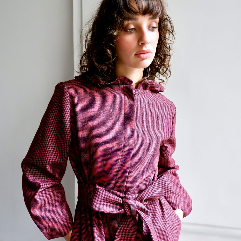
                      
                        ODETTE RED CHECK DRESS
                      
                    
