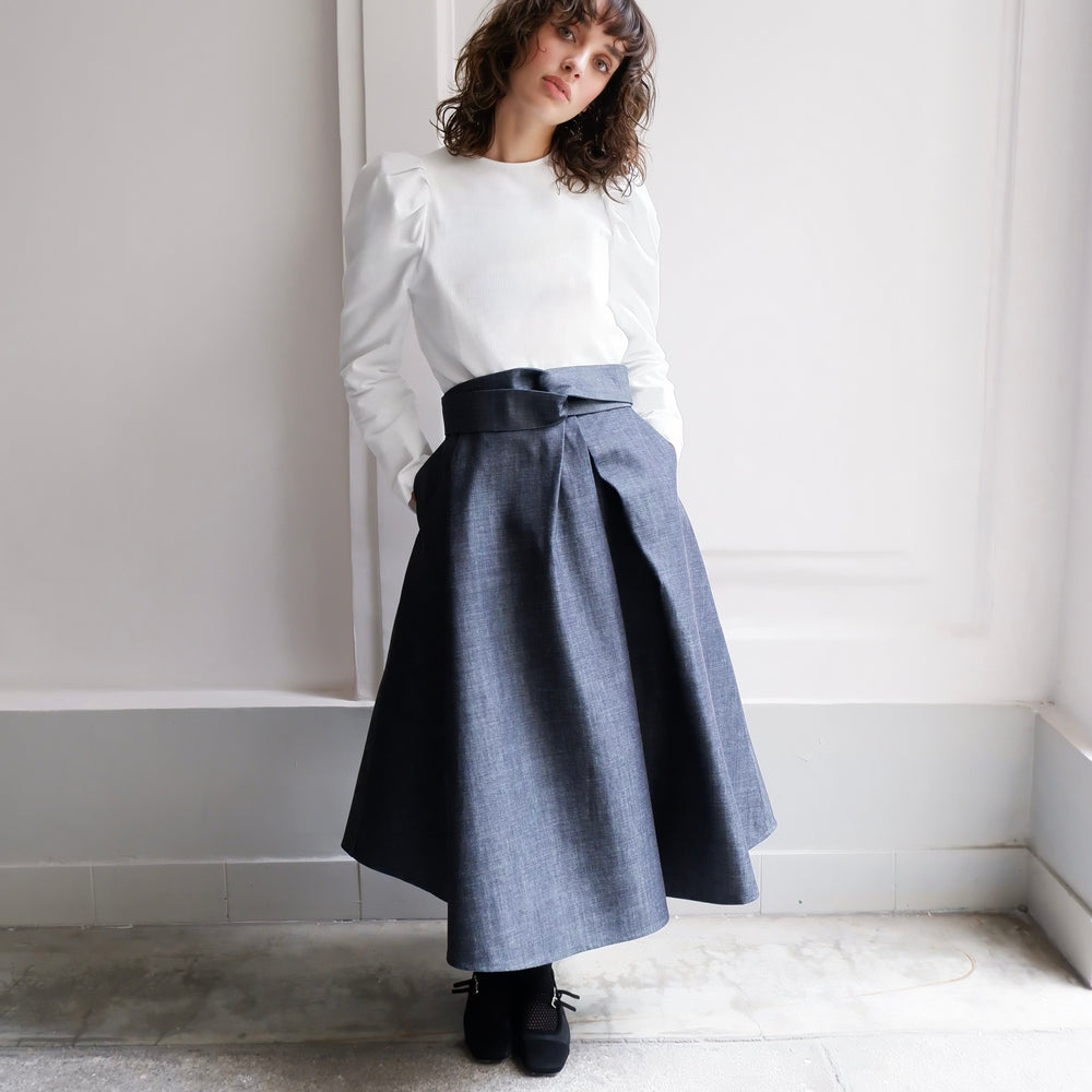 SARAH DENIM SKIRT