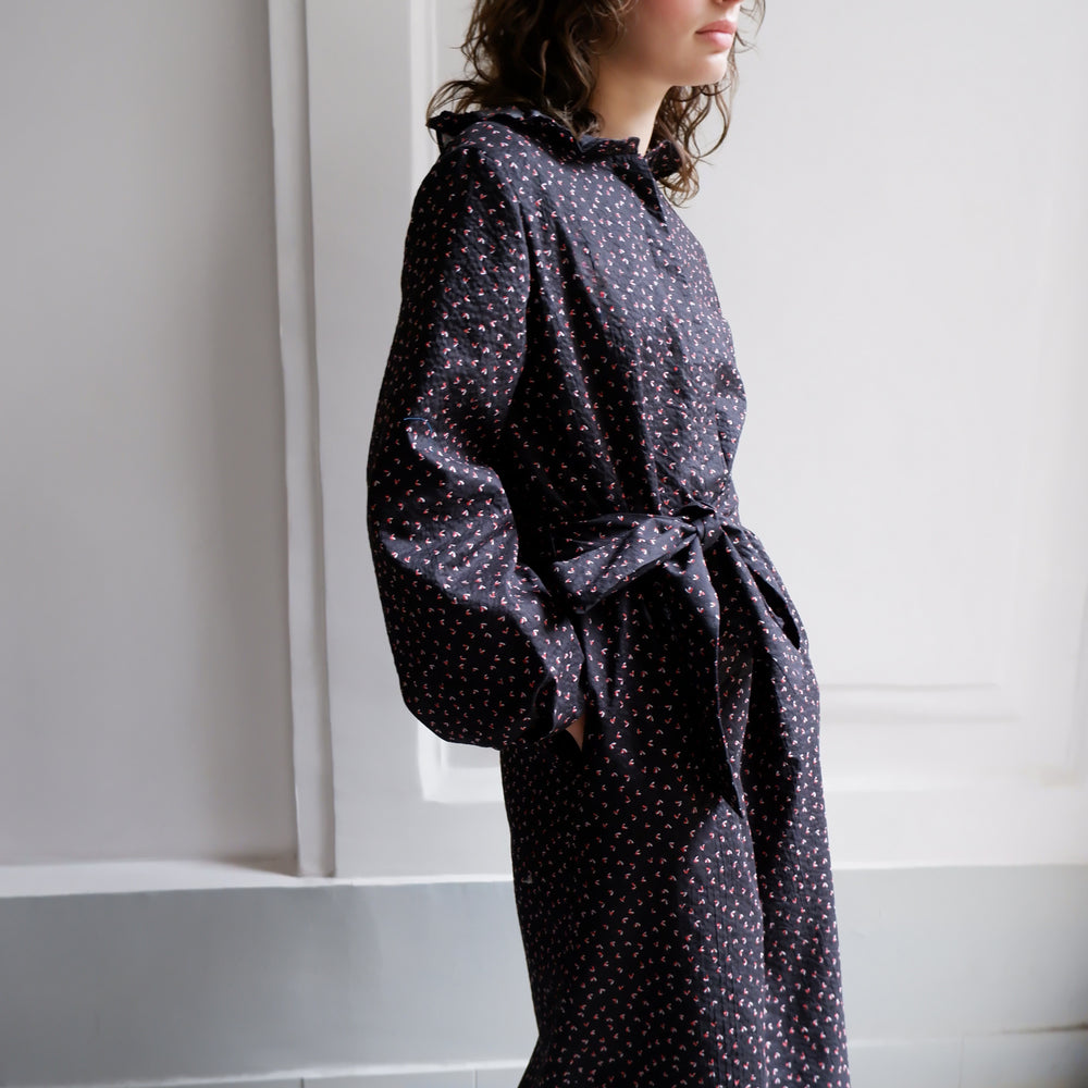 
                      
                        ODETTE RED HEART PRINT DRESS
                      
                    