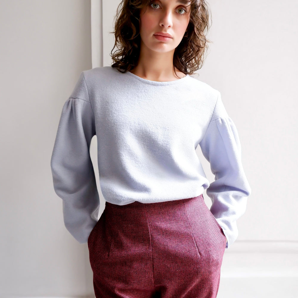 CELIA LIGHT BLUE TOP